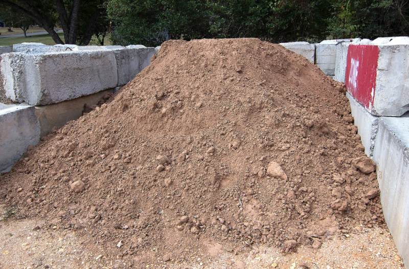 Pile of dirt