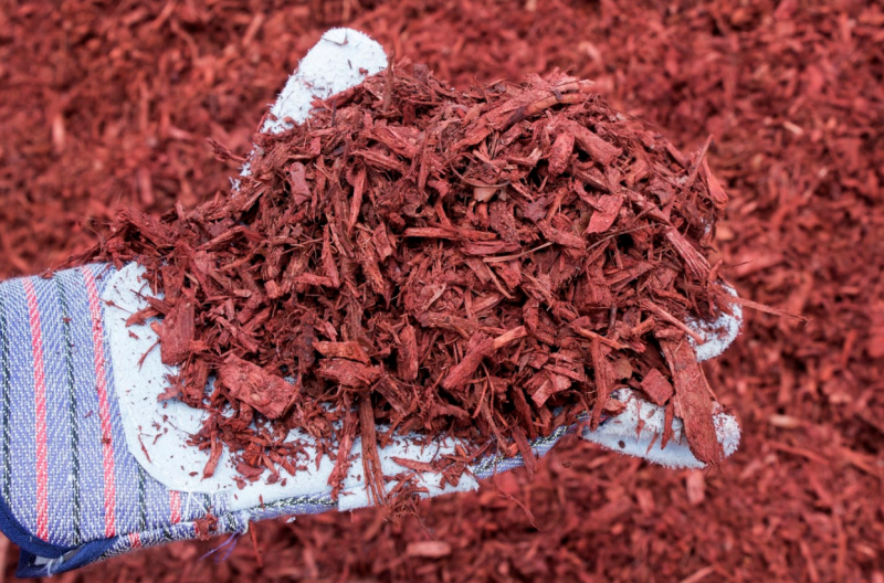 Red mulch 